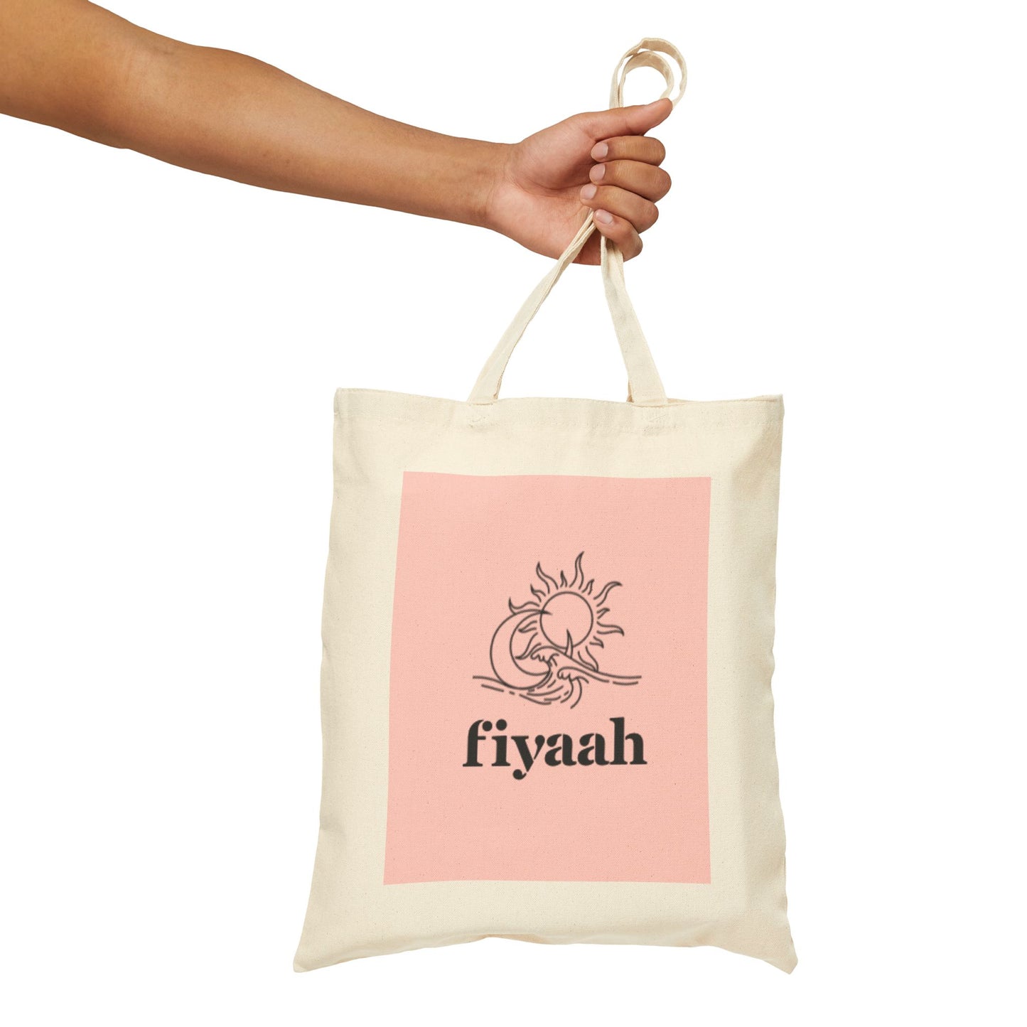Fiyaah. Cotton Canvas Tote Bag