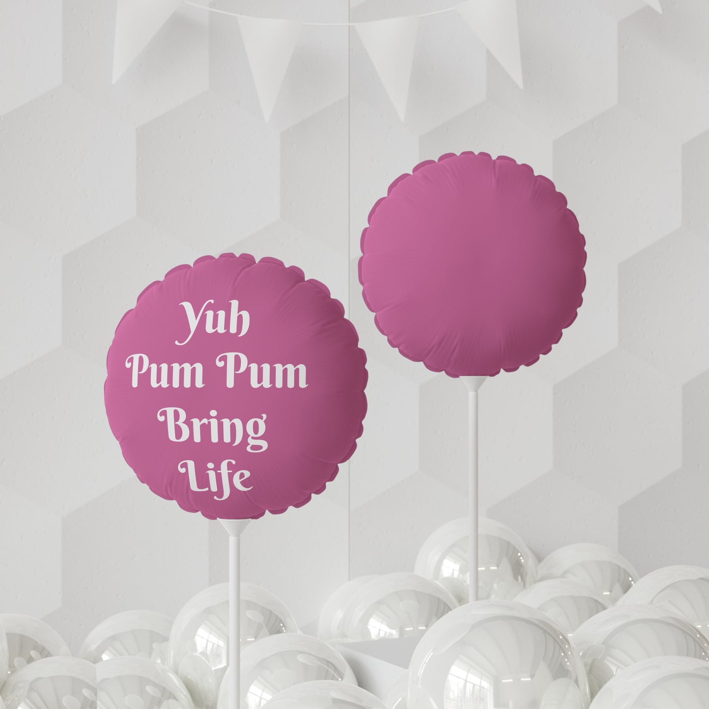 11" New Baby Girl Balloon