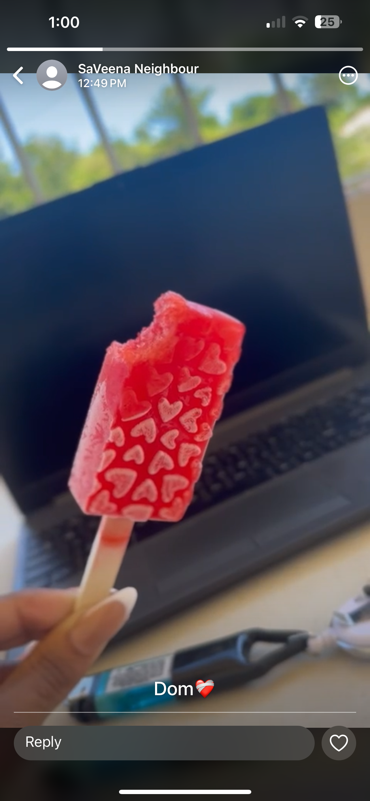 Frozen Strawberry Jelly Pops