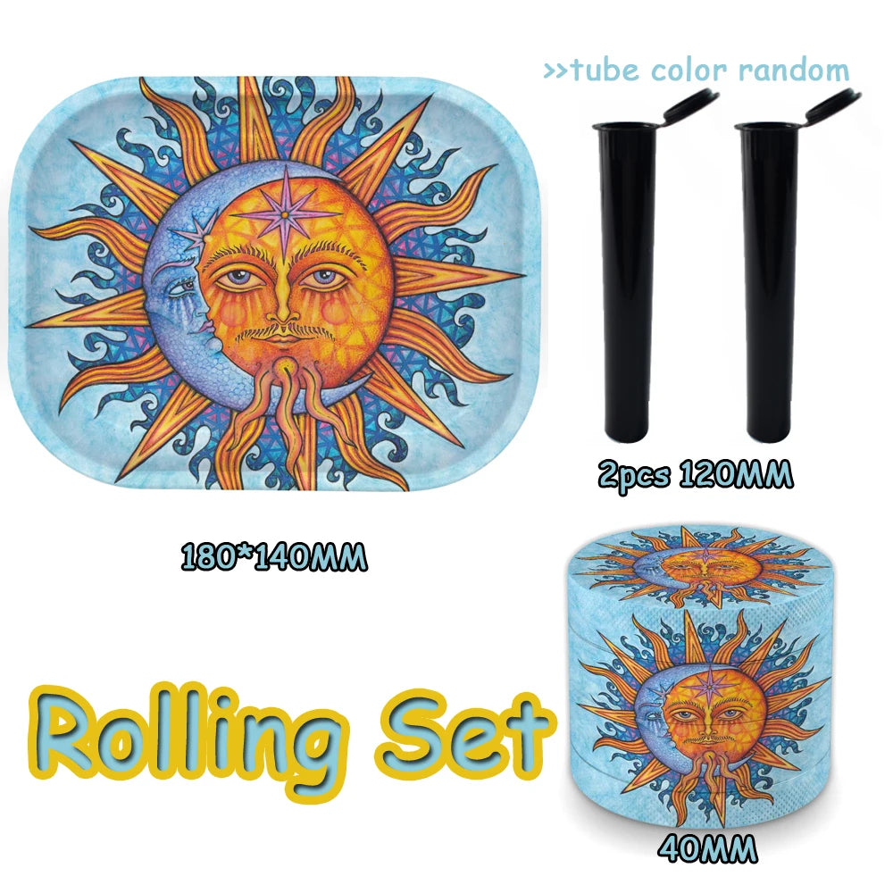 Luna Blue Rolling Set