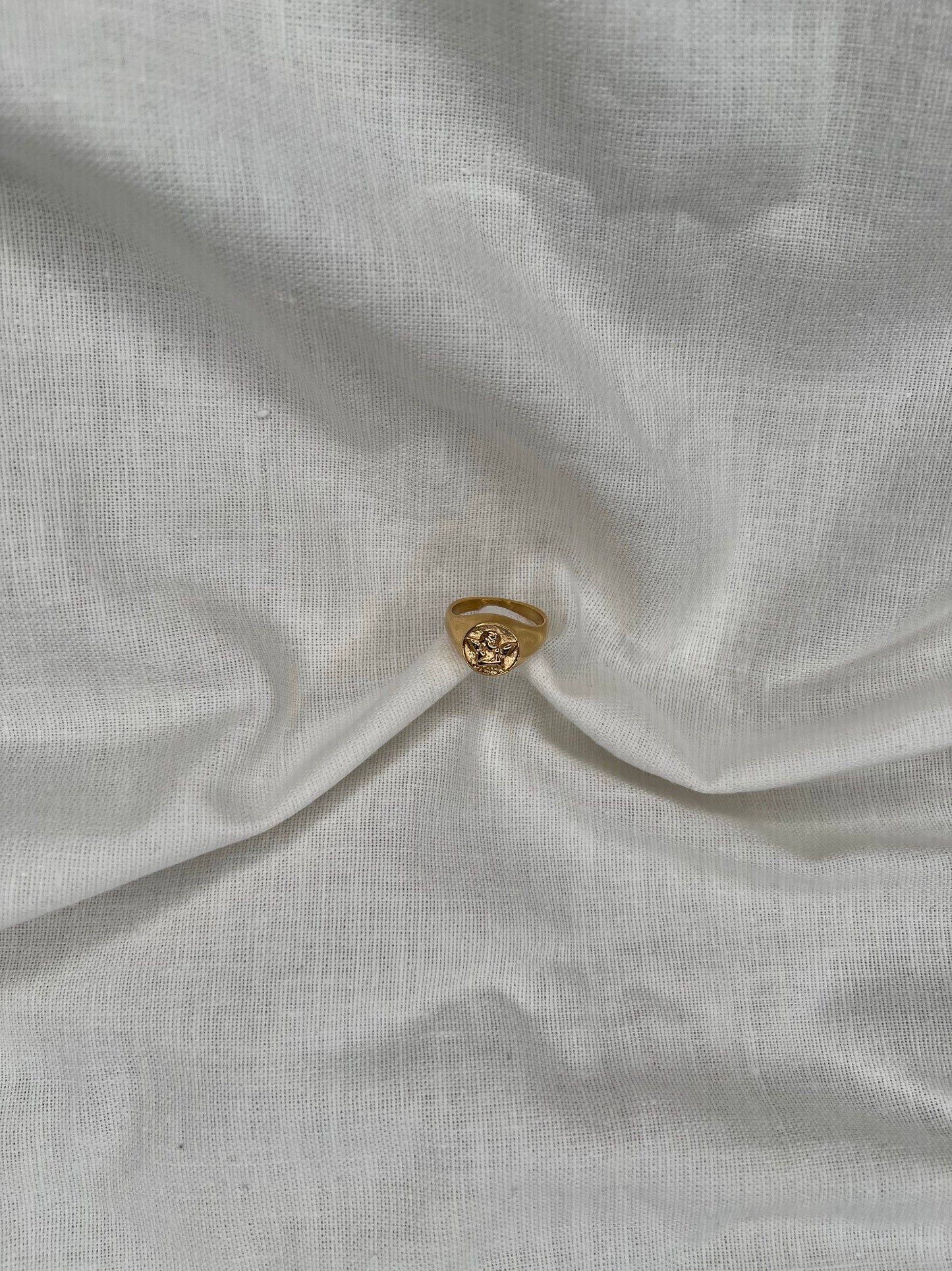 Baby Saint Signet Ring