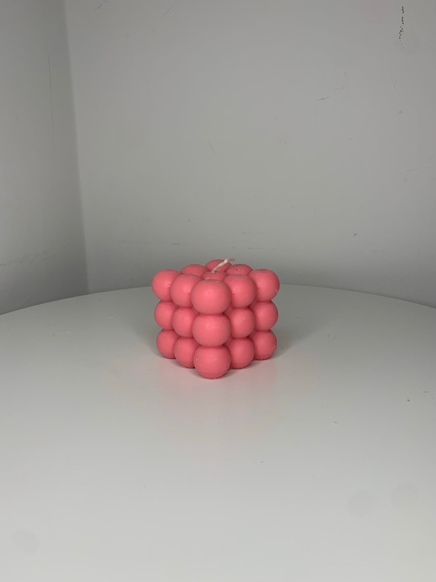 Bubble Qube Candle