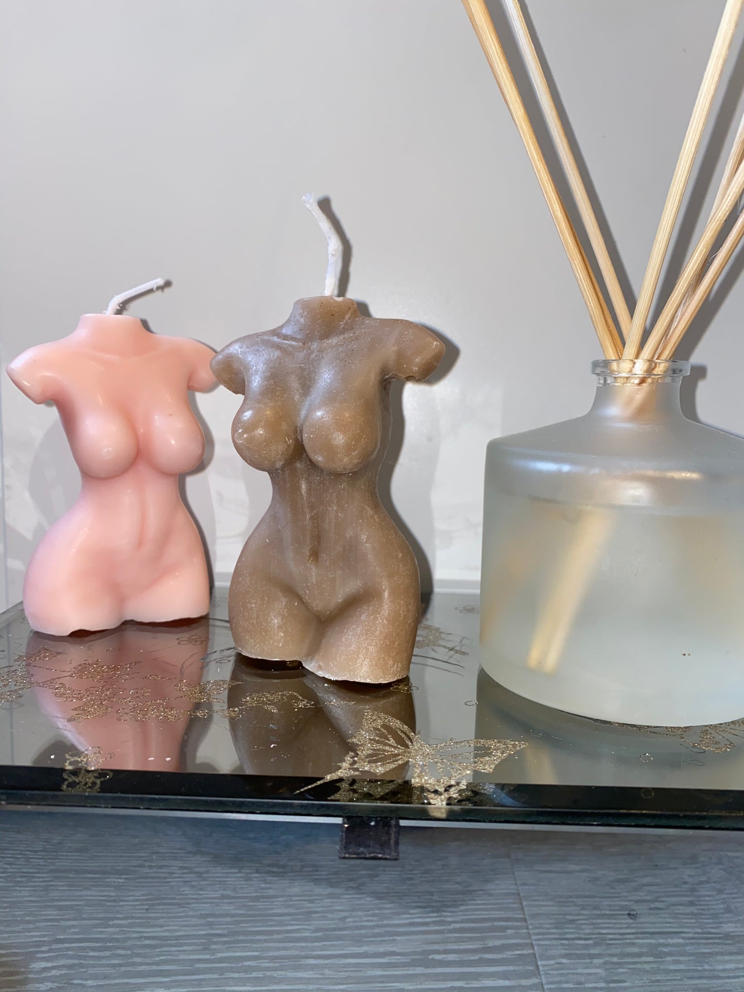 Saint Silhouette Candle