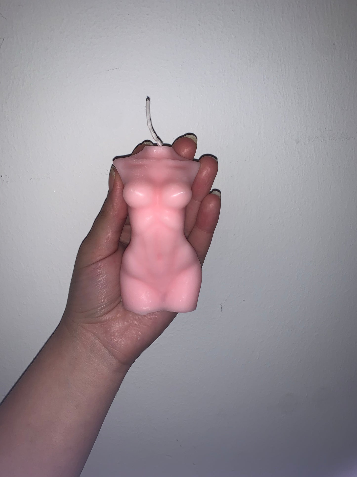 Angel Silhouette Candle