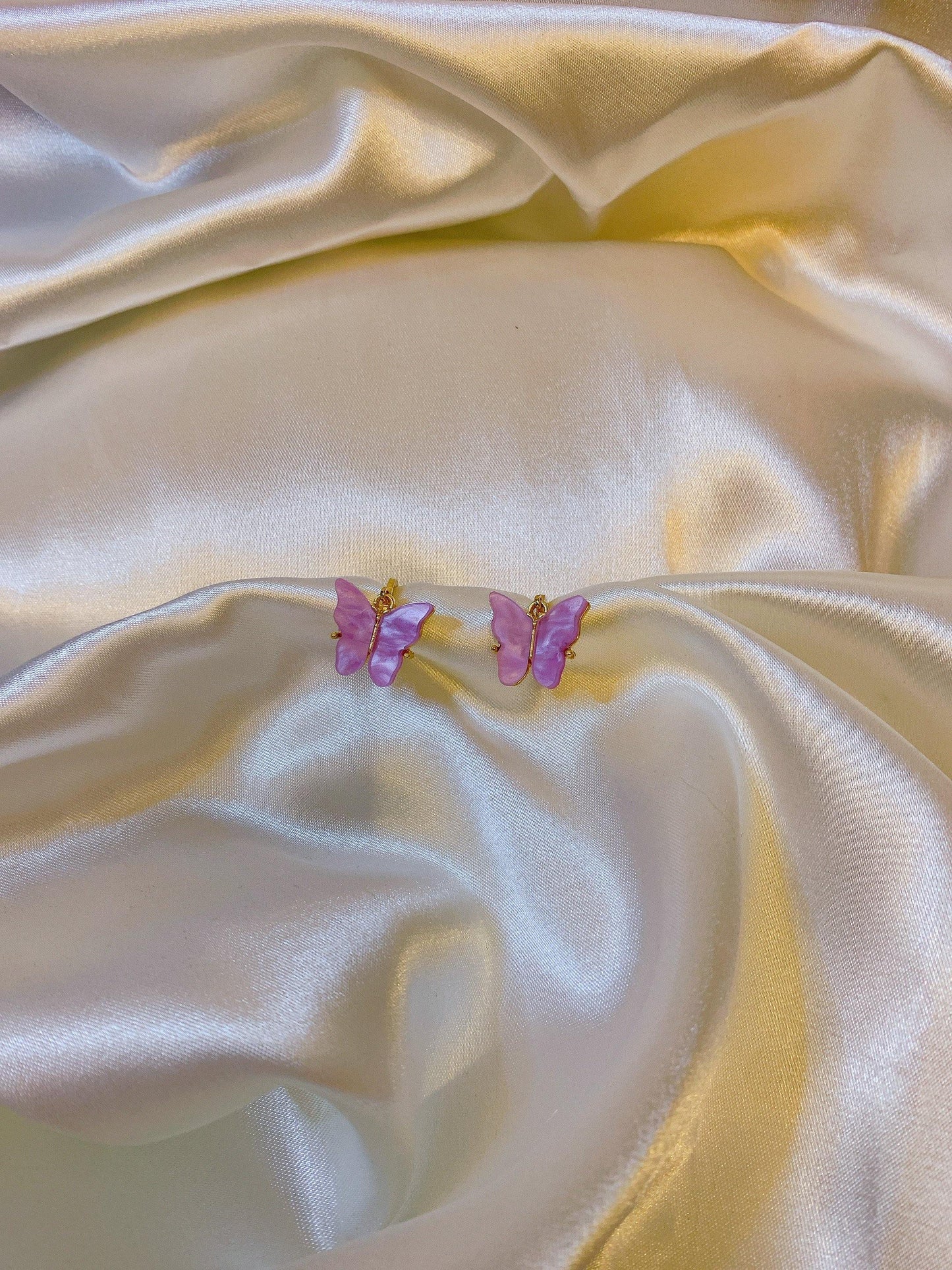 Purple Amethyst Butterfly Set - babysaint