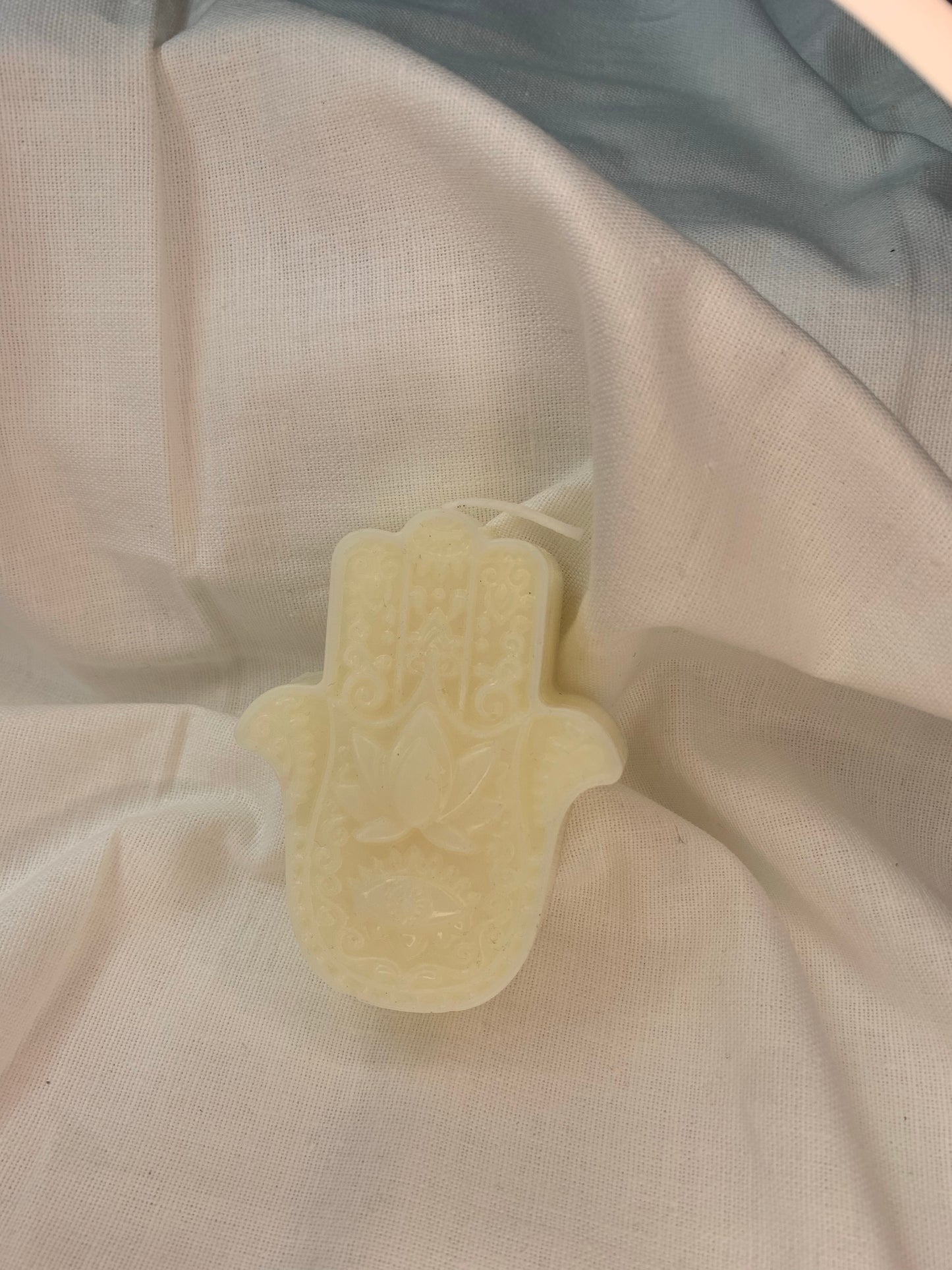 Hamsa Hand Candle