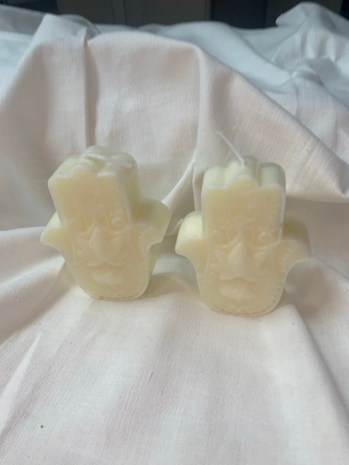 Hamsa Hand Candle