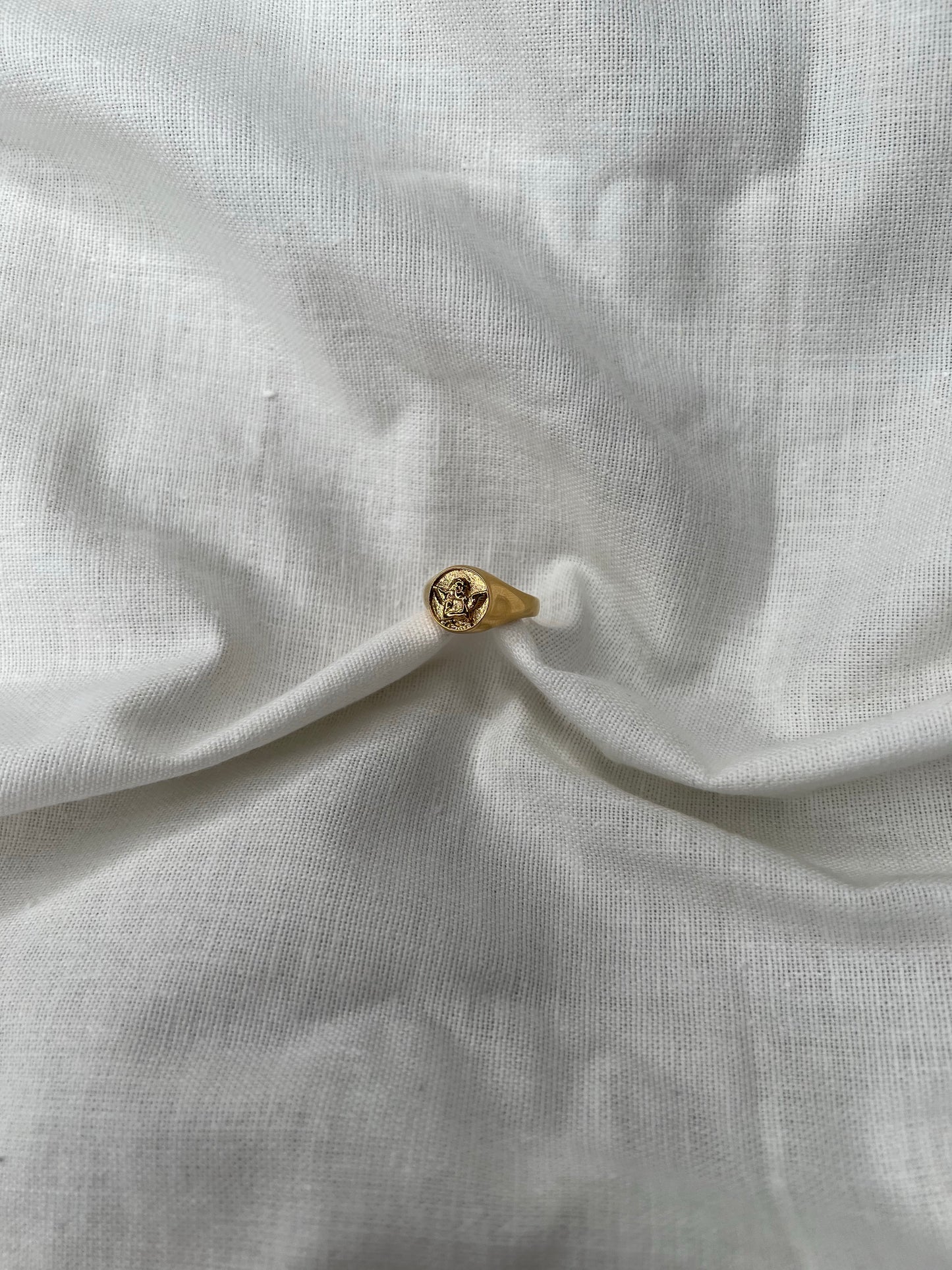 Baby Saint Signet Ring
