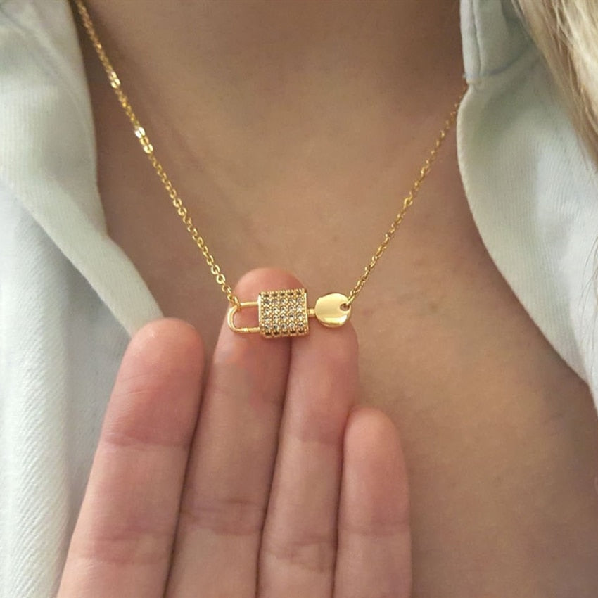 Locked Down Necklace - babysaint