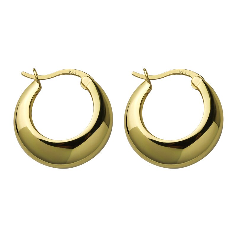Sofia Chunky Hoop Earrings - babysaint