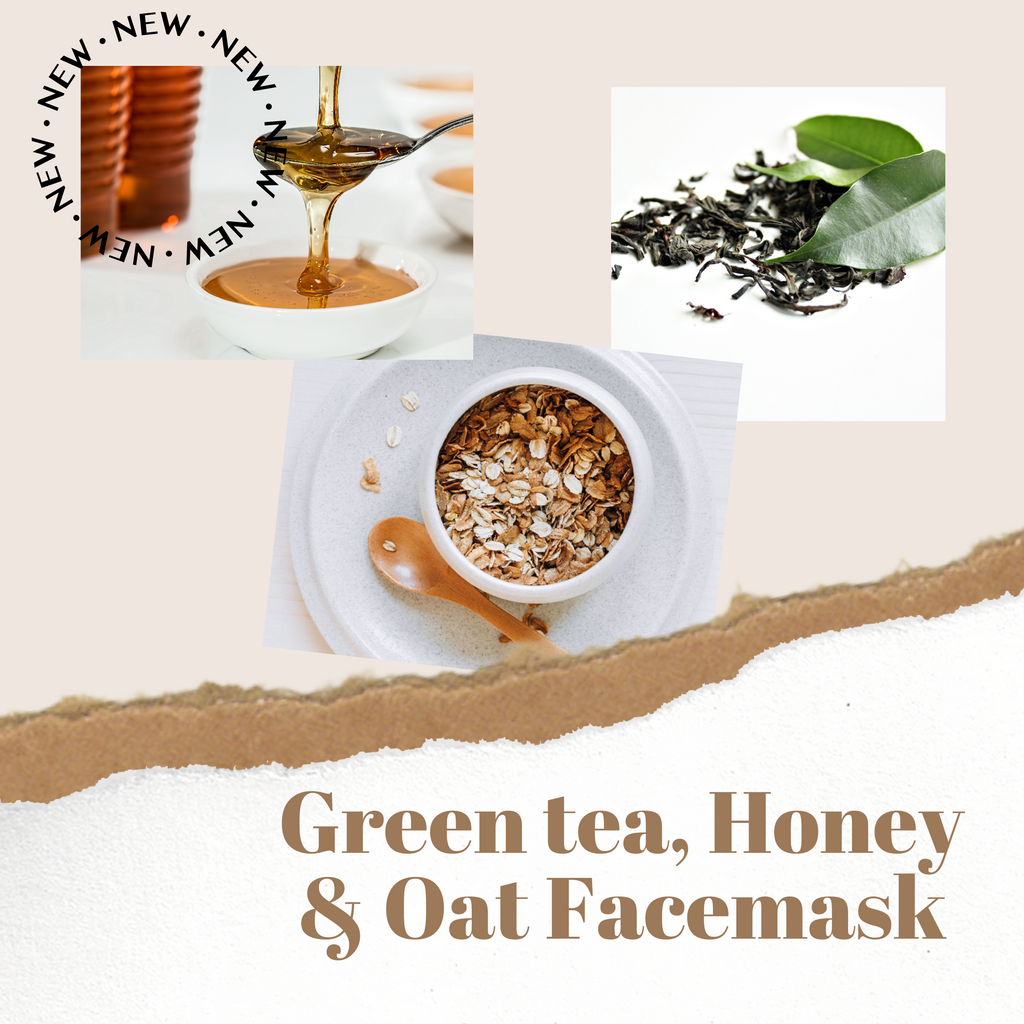 Green Tea, Honey & Oat Face Mask - babysaint