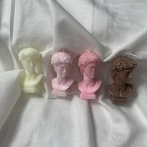 Mini David’s bust Candle - babysaint